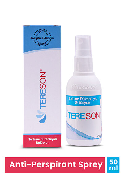 Tereson ANTİPERSPİRANT AND PROTECTİON AGAİNST SWEAT ODOR ANTİPERSPİRANT SPRAY 50 ML GKHAİR1191