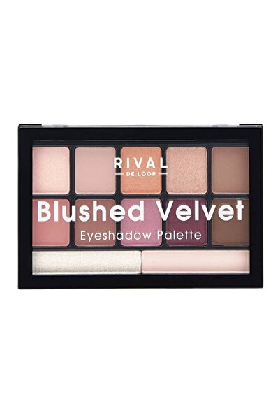 Rival De Loop EYESHADOW LONG LASTİNG PALETTE NO.02 BLUSH VELVET GKHAİR1129