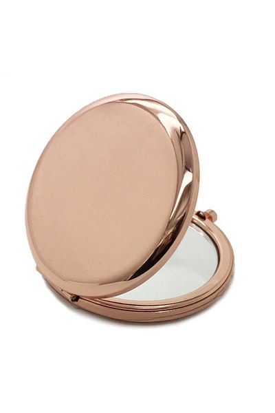 MCEM STORE Promotional Pocket Mirror Rose Color