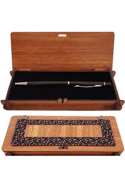 MCEM STORE Metal Black Pen