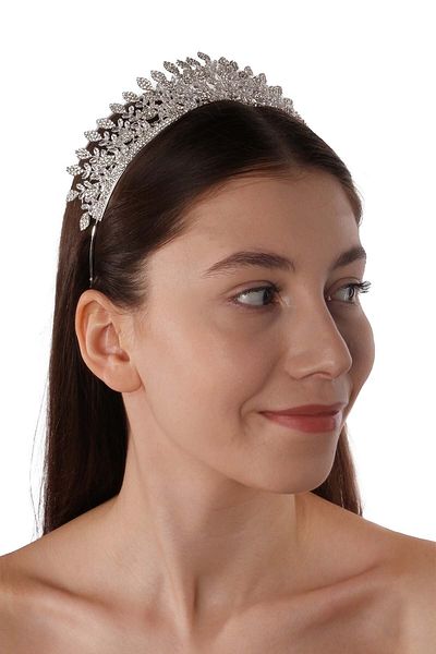 Hayalperest boncuk Infinite Elegance Zircon Stone Bridal Crown Special Design for Women
