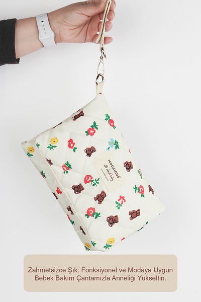 Modakids Mother Baby Waterproof Multi-Purpose Baby Care Bag Organizer