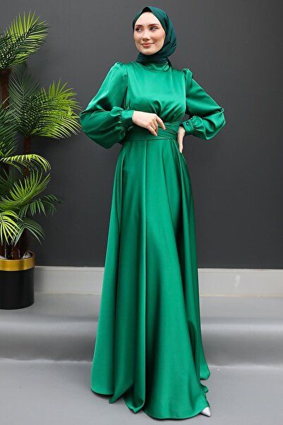 GİZ AGİYİM Cross Tie Waist Dress Benetton