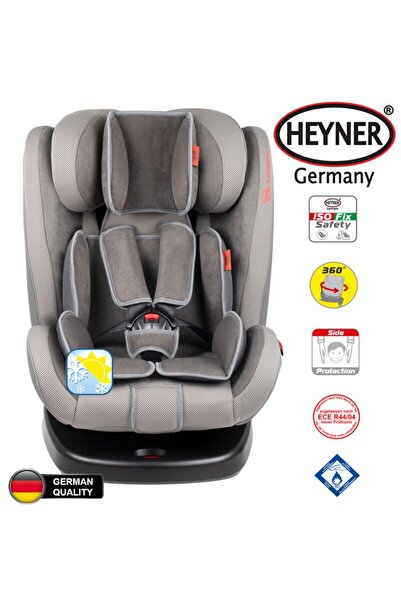 Heyner Kids Infiny Twist 0-36kg Isofix Oto Koltuğu ( 360° Dönebilir) Gri