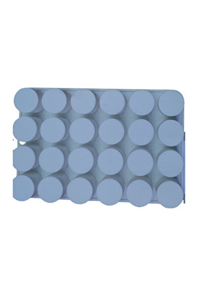 PASTRY PLANET Professional Silicone Muffin Cake Mold (24 Compartments)