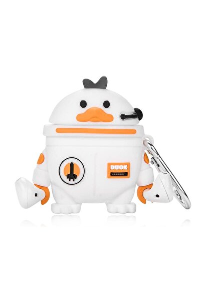 Microsonic AirPods 1. Nesil / 2. Nesil  Uyumlu Kılıf Cartoon Figürlü Silikon ...