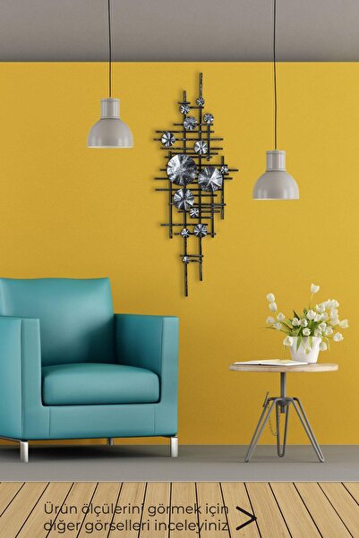 Doreline Doreart Cardamom Metal Duvar Tablosu, Ev Ofis Duvar Panosu