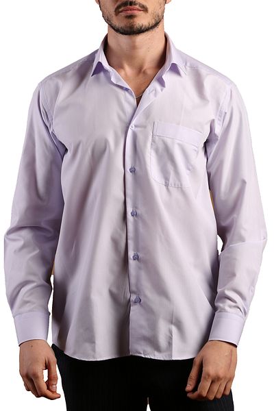 Dicotto Ανδρικό πουκάμισο Lilac Classic Cut μακρυμάνικο μονόχρωμο - 150-6