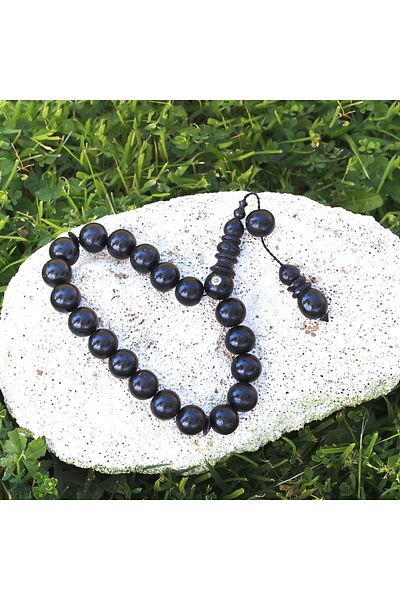 TESBİHCİBABA Ebony Wood Efe Rosary from the Hardest Trees Hard to Process