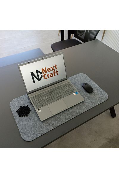 Wi Fro Felt Computer Mouse Pad Desk Top Organizer Mat 70x32 cm