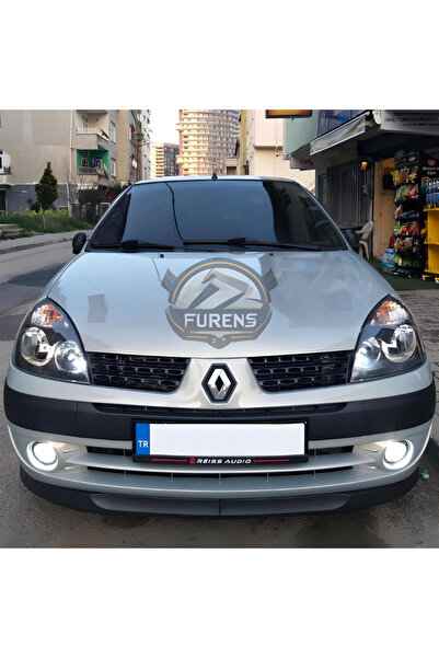 SHOOPLAA Renault Clio 2 Symbol Hb Sedan 1998-2008 Uyumlu H lip Esnek Ön Lip 2 Parça Karlık Ön Ek Tampon Altı