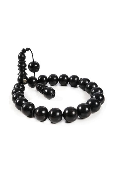 TESBİHCİBABA Ebony Wood Efe Rosary from the Hardest Trees Hard to Process
