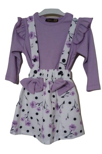 tigiy baby 143-57-22 Rochie cu mânecă lungă Costum Slopet Varsta 2-5