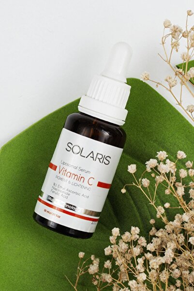 SOLARIS Tüm Ciltler Için C Vitamini Serum Leke Karşıtı 30 ml (3% ETHYL ASCORBİC ACİD VE NİACİNAMİDE)
