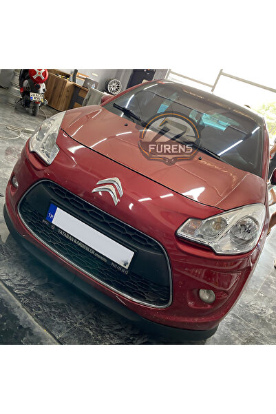 SHOOPLAA Citroen C3 2010-2015 Uyumlu H lip Esnek Ön Lip 2 Parça Karlık Ön Ek ...