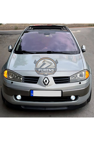 SHOOPLAA Renault Megane 2 2003-2008 Uyumlu H lip Esnek Ön Lip 2 Parça Karlık ...