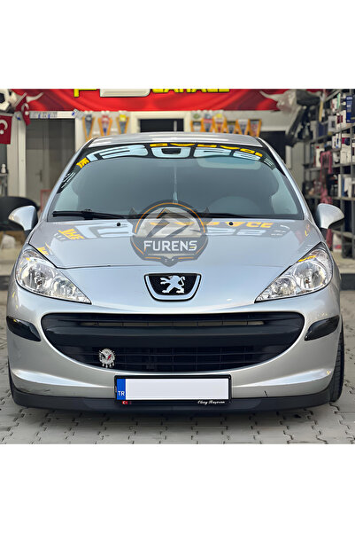 SHOOPLAA Peugeot 207 2006-2014 Uyumlu H lip Esnek Ön Lip 2 Parça Karlık Ön Ek...