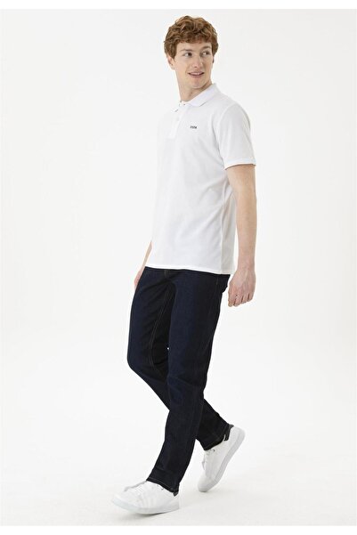 U.S. Polo Assn. Η.Π.Α. Polo Assn. Ανδρικό λευκό μπλουζάκι Basic