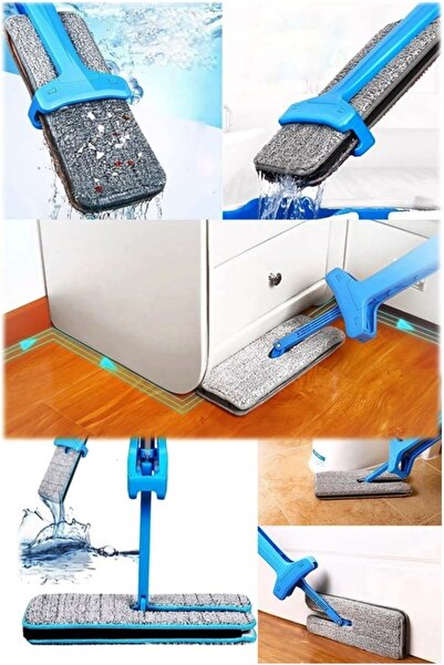 xolo Çift Taraflı Islak Kuru Sihirli Teleskobik Mop Paspas