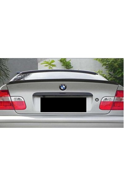 HYM TUNİNG BMW 3 SERİSİ E46 UYUMLU BAGAJ ÜSTÜ SPOYLER 1998 2006 PARLAK SİYAH