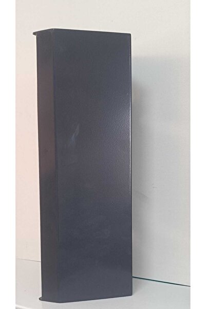 Acil Pano Açılı Diafon 15x35x10,5 Zil Paneli, Metal Yön Çevirme Ve Koruma Kutusu Antrasit
