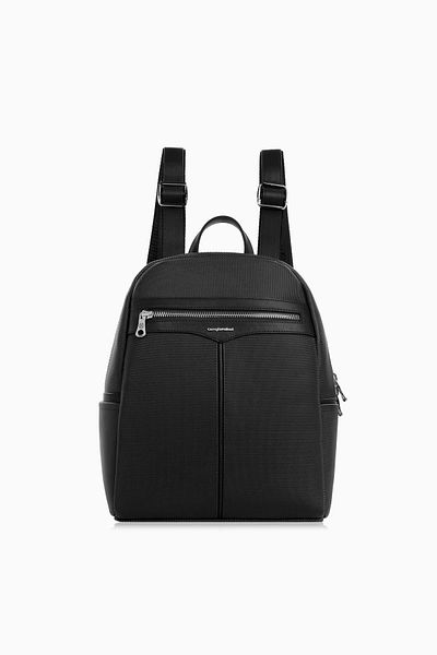 CENGİZ PAKEL Дамска раница Lacoste от плат Cengiz Pakel - 7368L - Черна