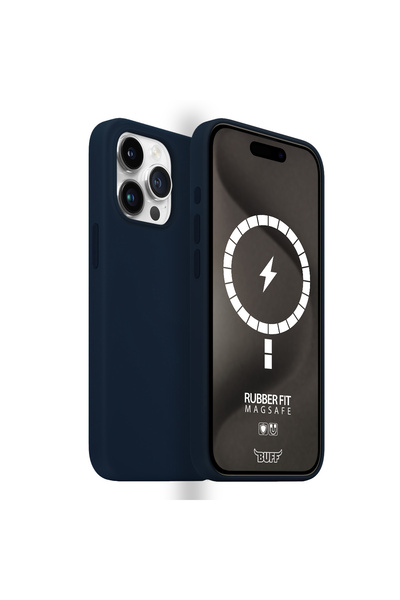 Buff Labs Buff iPhone 15 Pro Max Magsafe Rubber Fit Blue