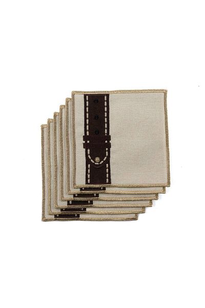 Mikasa Moor Leo Coasters 6 Pieces 16cm