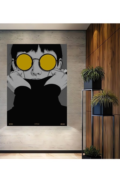 Teona Ahşap Ahşap Modern Sanat Estetik Soyut Dekoratif Kadın Silüeti İllüstra...