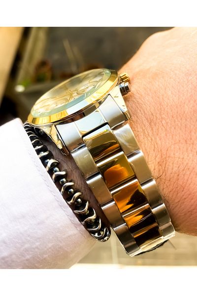Reward Steel Men's wrist watch with bracelet gift