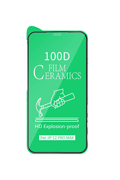 Powerfox iPhone 11 / XR Uyumlu Darbe Emici Asla Kırılmayan Seramik Ekran Koru...