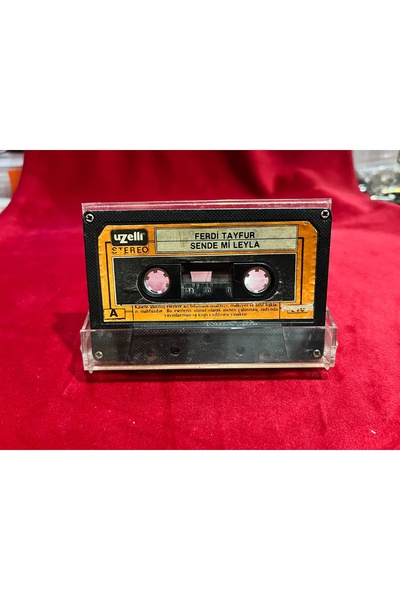 tayfuntufan antika koleksiyon FERDİ TAYFUR SENDE Mİ LEYLA KASET KARTONETSİZ