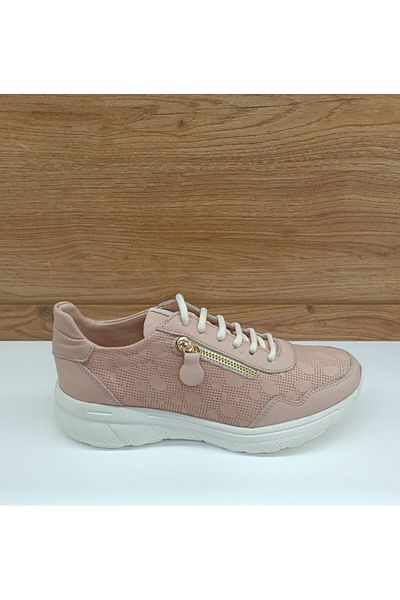 Mammamia YA3625 Powder Genuine Leather Casual Women's Shoes