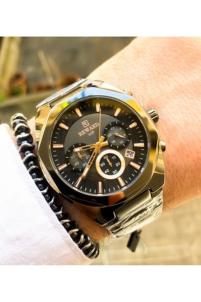 Reward Steel waterproof men's watch bracelet gift