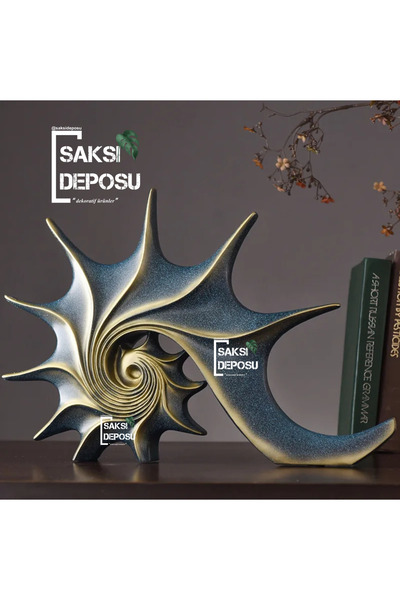 saksı deposu Deniz Mercanı Heykeli , Mercan Fosil Heykel 40 cm x 27 cm