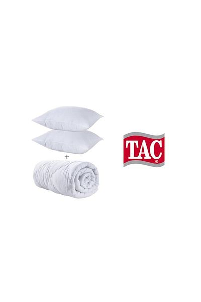 Taç Double Microfiber Quilt and Pillow Set - 2 Pieces