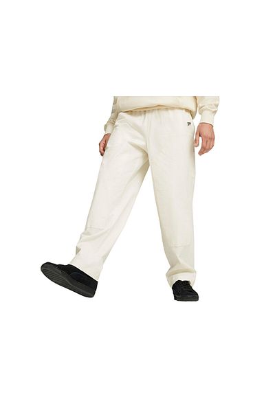 Puma Ανδρικά καθημερινά φούτερ Downtown Double Knee Pants 62436866   Κρέμα