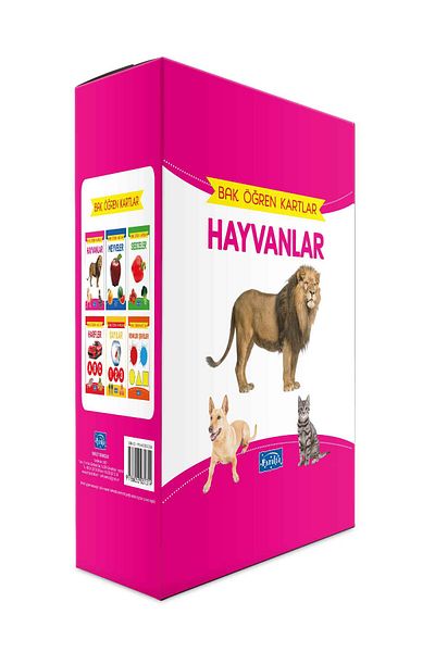 Parıltı Yayınları Look Learn Cards - Glow Animals Book