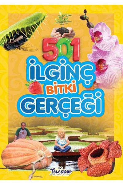 Teleskop Yayınları 501 Interesting Plant Truth Telescope Book