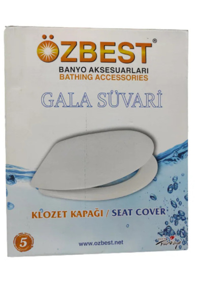 ÖZBEST Gala Süvari Kare Klozet Kapağı
