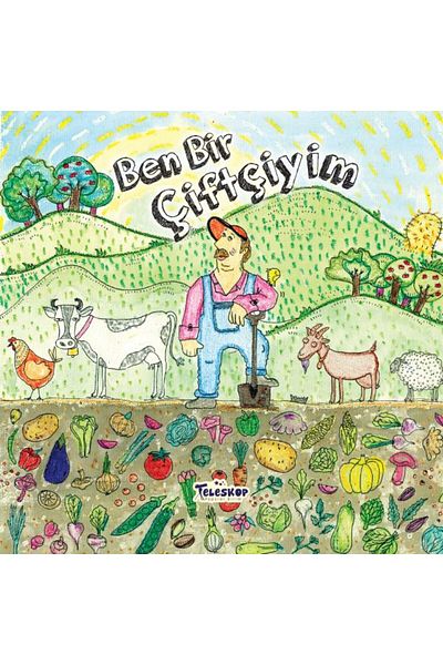 Teleskop Yayınları I'M a Farmer - Professions Series Telescope Book