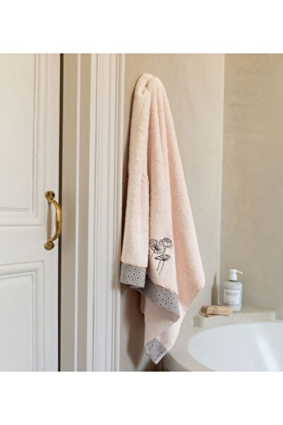 Havlu Denizi Ev Tekstil Ürünleri Nakışlı bambu banyo havlusu