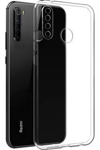 CEPSTOK Xiaomi Redmi Note 8 Kılıf Şeffaf Kamera Korumalı Esnek Yumuşak Silikon