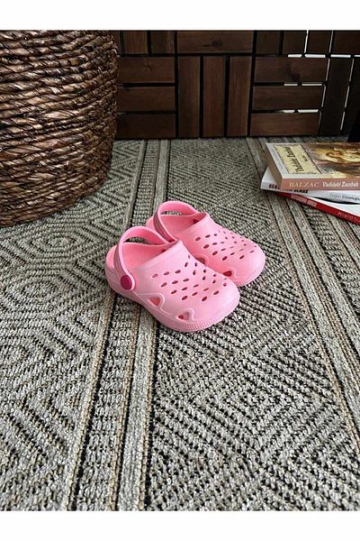 Behtah Kundura Children's Closed Front Balcony Garden Beach Pool Seaside Daily Soft Sandals Slippers