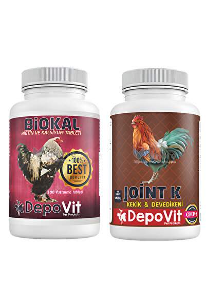DEPOVİT Kümes Seti Joint k + Biocal Biotin Kalsiyum Tablet