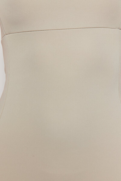 Edit by Trendyol Mink Oversize Knitted Dress TEDSS24EL00031