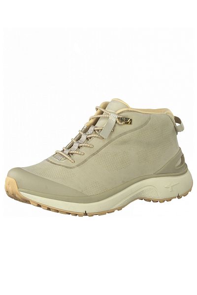 Tamaris Damen Trekkingschuhe Halbschuhe Wanderschuhe Trekking Gore-Tex 1-25206-28 Weiß 458 Ivory Uni Leder u