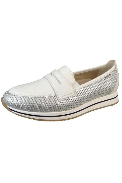 Mephisto Damen Halbschuhe Lya P5142642 Weiß 62968 Silver Leder