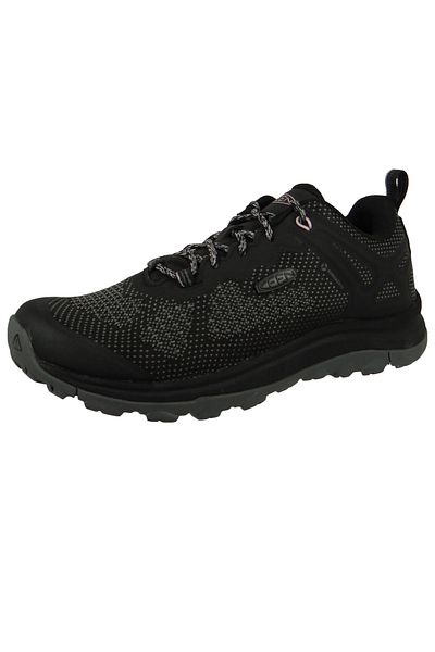 Keen Damen Trekkingschuhe Halbschuhe Wanderschuhe Terradora II Vent 1022338 Schwarz Black/Steel Grey Tex