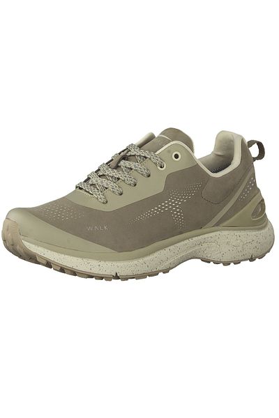 Tamaris Damen Trekkingschuhe Wanderschuhe 1-23761-39 Grün 368 Mud Uni Leder, Gore-Tex ve TerTrac+HeelSup ile